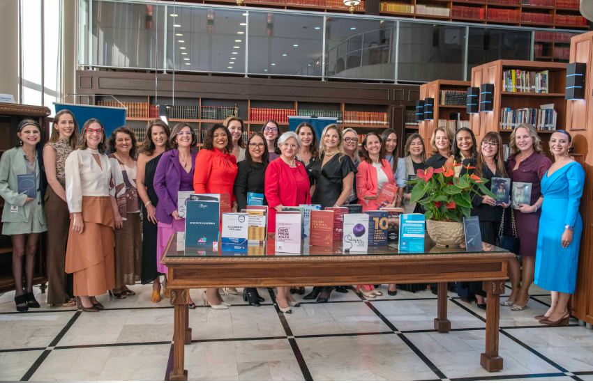 Comissão de Igualdade e Gênero lança coletivo de livros de mulheres da Justiça